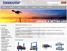 Tablet Screenshot of innovator-tech.com
